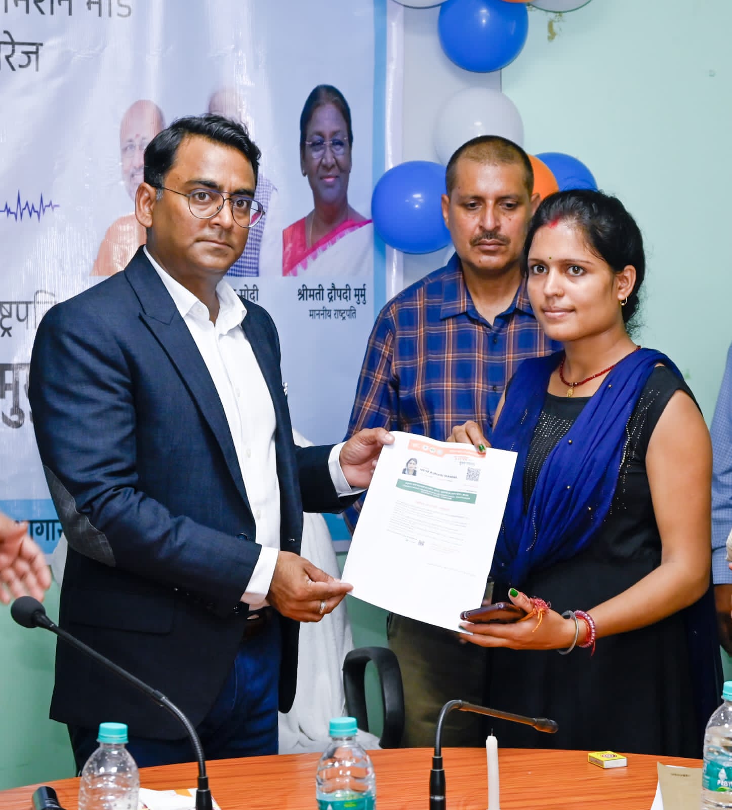 देवघर : सदर अस्पताल में आयुष्मान भव पहल का हुआ शुभारंभ...