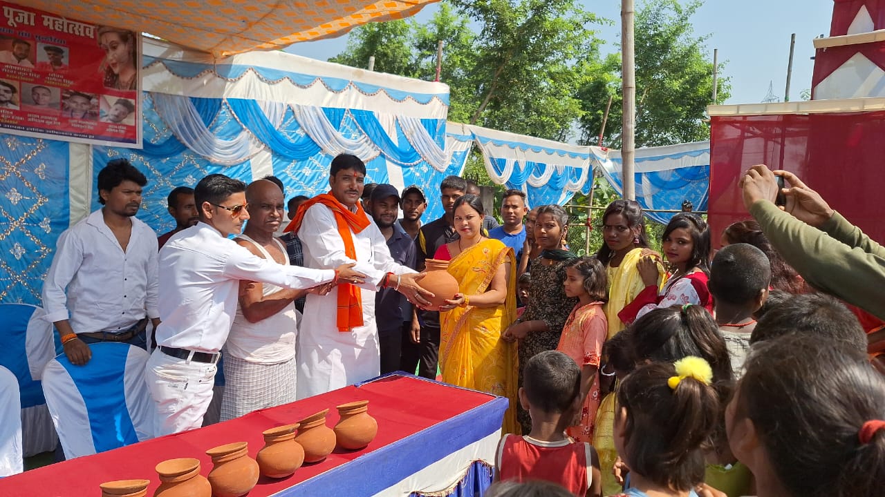 पलामू : नवरात्रि में मां दुर्गा की आराधना से से मिलती है अपार शक्ति -रुद्र शुक्ला