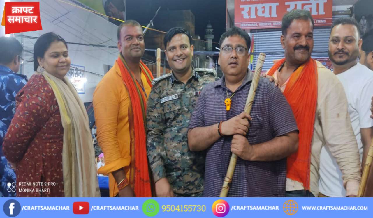 शांतिपूर्वक संपन्न हुई हजारीबाग की अंतरराष्ट्रीय स्तर पर प्रसिद्ध रामनवमी, डीसी व एसपी ने हजारीबाग वासियों का जताया आभार