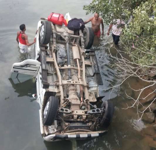 हृदय विदारक दुर्घटना : केनाल में गिरी बोलेरो, एक ही परिवार के दो बच्चे सहित पांच लोगो की मौत